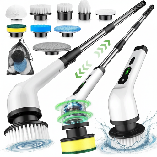 9 in 1 Electric Spin Scrubber