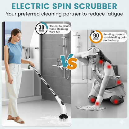 9 in 1 Electric Spin Scrubber